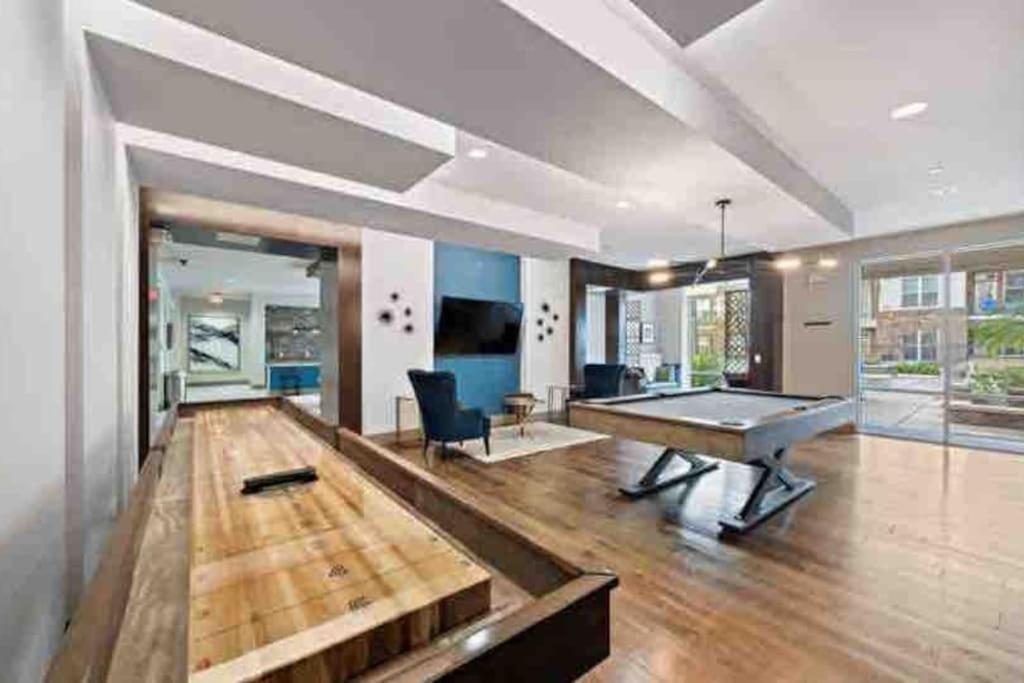 Fancy Apt Downtown. Pool. Gym. Lounge. Pet Ok Houston Exteriör bild