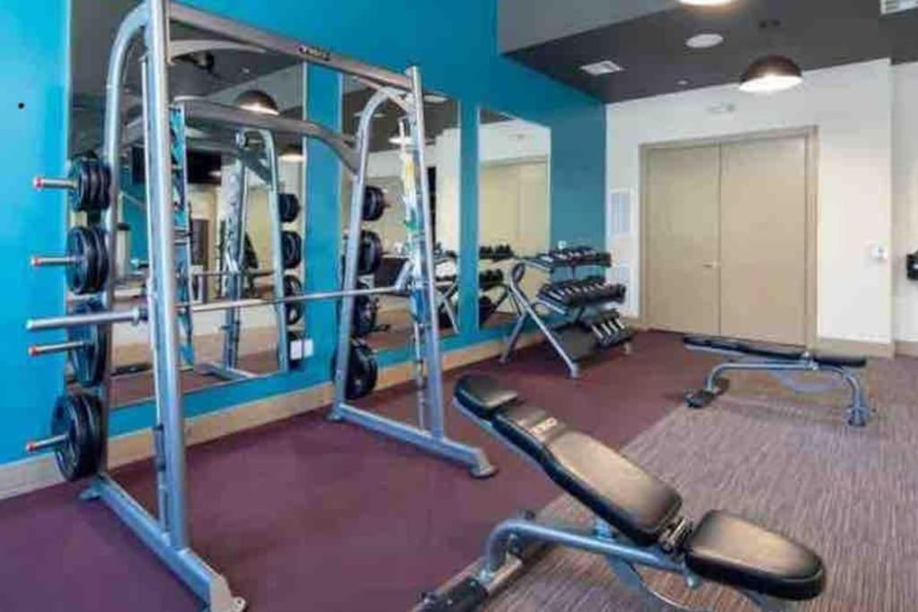 Fancy Apt Downtown. Pool. Gym. Lounge. Pet Ok Houston Exteriör bild